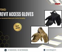 Buy Now Revit Access Gloves For Unmatched Motorcycle Comfort Durability In India