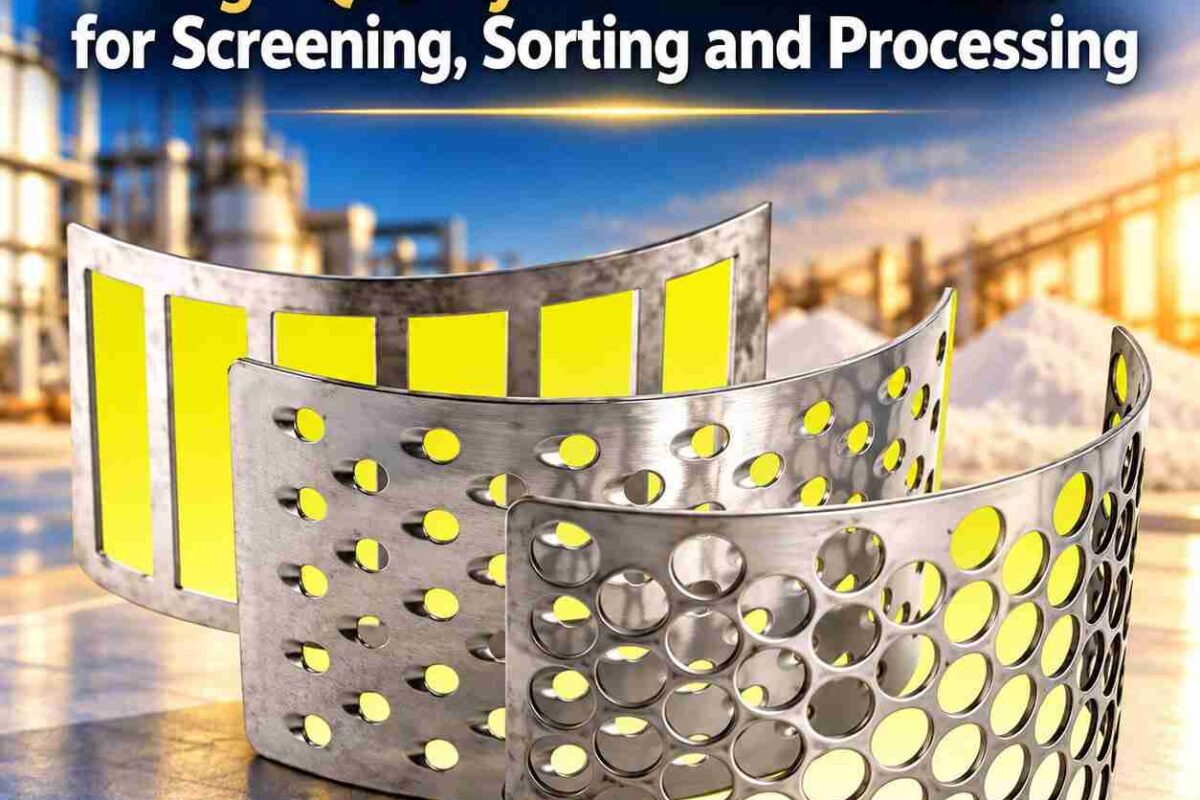 high quality perforated sheets for screening sorting and processing 95kb