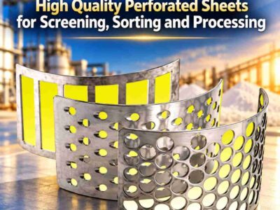 high quality perforated sheets for screening sorting and processing 95kb
