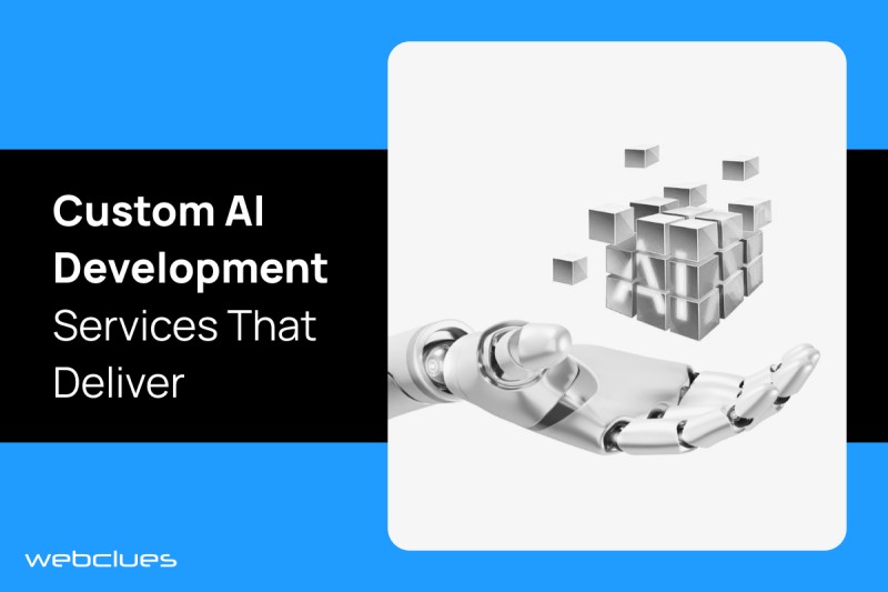 Custom AI Development Services That Deliver 1 800 800 Custom AI Development Services That Deliver
