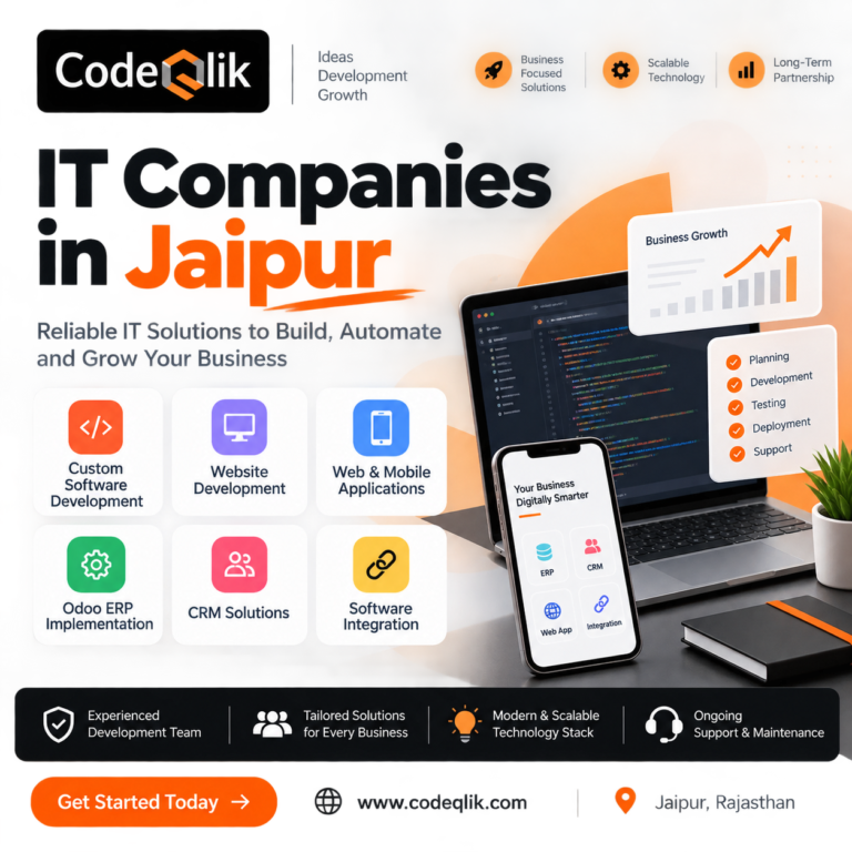CodeQlik IT Solutions in Jaipur