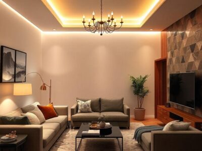 Cove Lighting for Living Rooms home renovation