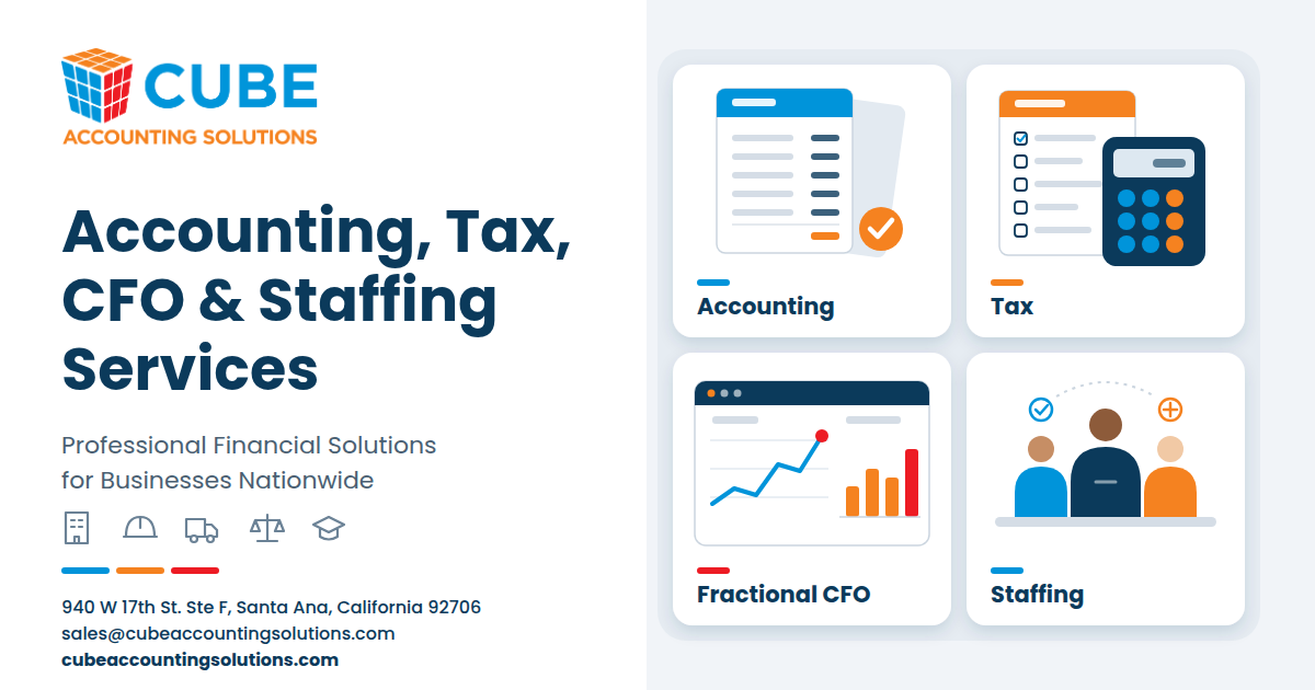 SMB budgeting and variance reporting 1 Cube Accounting staffing