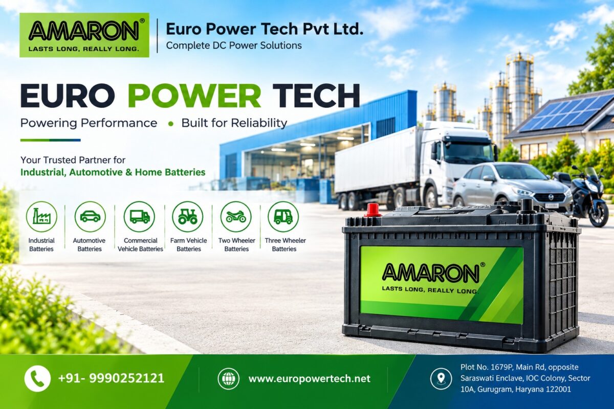 Amaron Battery Dealer in Gurgaon | Euro Power Tech Pvt. Ltd. 1 Europowertech Inverter Batteries