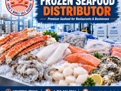 Frozen Seafood Distributor Poster