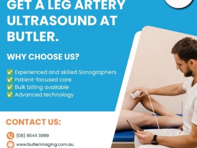 Get a Leg Artery Ultrasound at Butler Medical Imaging 08 9544 3999