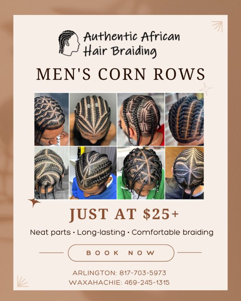 Get a fresh Mens Cornrow Style