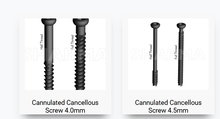 Orthopedic Implants and Instruments for Screws image submission