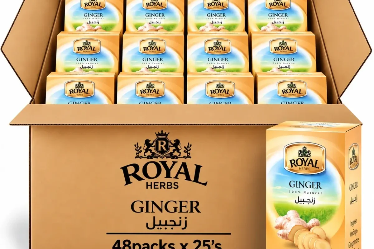Royal Herbs Ginger Tea 1