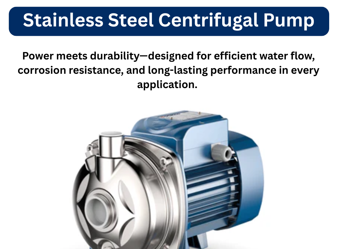 Stainless Steel Centrifugal Pump for Reliable Water Flow 1 Stainless Steel Centrifugal Pump