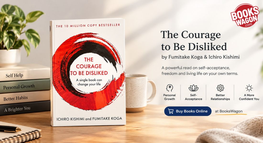 The Courage to Be Disliked by Fumitake Koga and Ichiro Kishimi 1 Warm Minimalist Bookstore BooksWagon