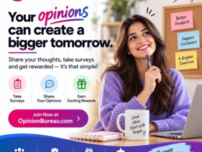 What if your everyday opinion could help shape tomorrows products
