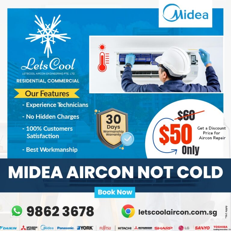 midea aircon not cold